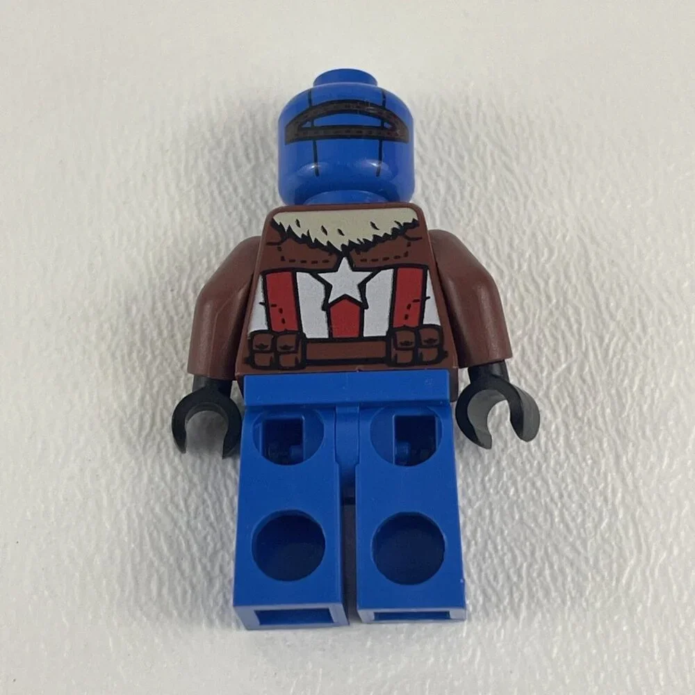 LEGO Ms Marvel Captain America Minifigure Super Heroes 2017 Avengers set 76076